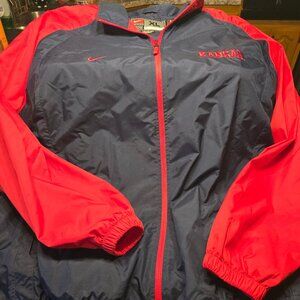 Vintage Men's KU Jayhawk Nike Jacket